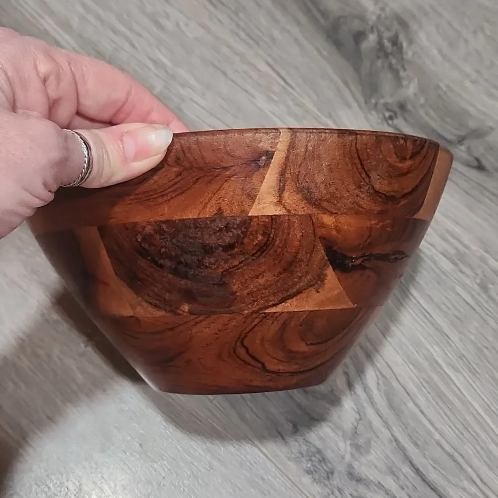 Williams Sonoma Open Kitchen Wooden Deep Bowl